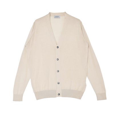 ジョンスメドレー JOHN SMEDLEY カーディガン （アーモンド）