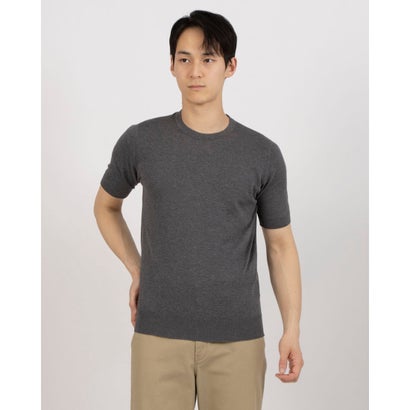 ジョンスメドレー JOHN SMEDLEY 半袖ティーシャツ （暗灰色）