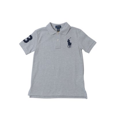 ラルフローレン RALPH LAUREN Big Pony コットン メッシュ ポロシャツ 半袖ポロシャツ （アンドーバーヘザー）