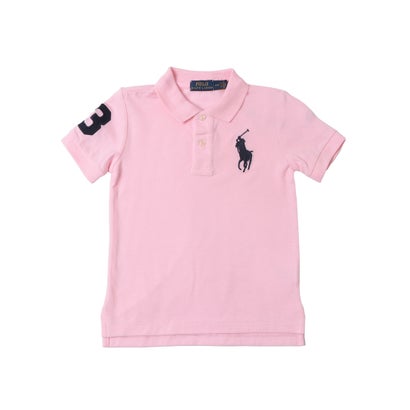 ラルフローレン RALPH LAUREN Big Pony コットン メッシュ ポロシャツ 半袖ポロシャツ （カーメルピンク）