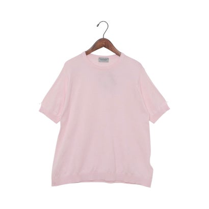 ジョンスメドレー JOHN SMEDLEY 半袖Tシャツ （ソフトピンク）