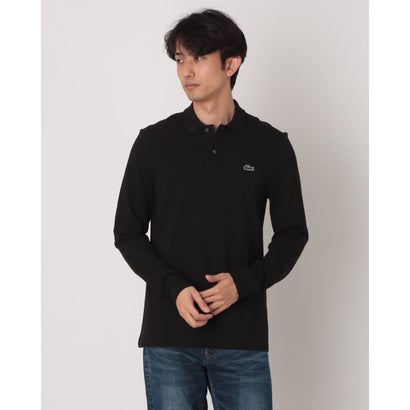 ラコステ LACOSTE ロングスリーブ ポロシャツ 長袖ポロシャツ （ブラック）