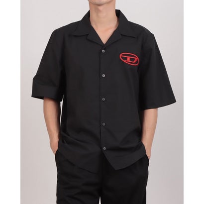 ディーゼル DIESEL S-MAC-C 半袖シャツ （ブラック） 16,168円