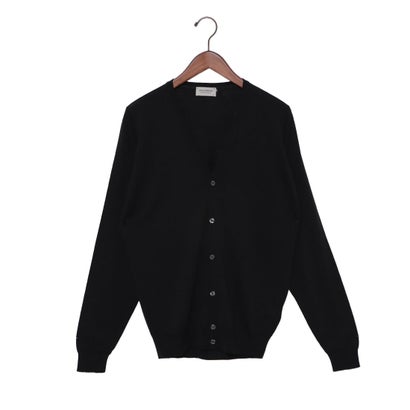 ジョンスメドレー JOHN SMEDLEY ペットワース ジレー （黒いこと）