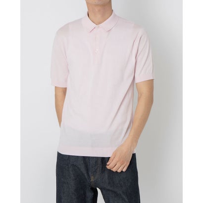 ジョンスメドレー JOHN SMEDLEY 半袖スポーツシャツ （ホンブルグ帽サクラ色）