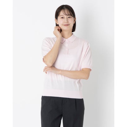 ジョンスメドレー JOHN SMEDLEY 半袖ポロシャツ (ソフトピンク)
