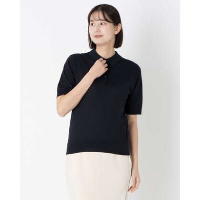 ジョンスメドレー JOHN SMEDLEY 半袖ポロシャツ （ネイビー）