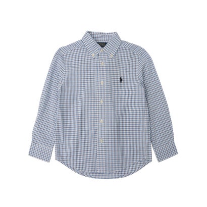 ラルフローレン RALPH LAUREN NAT STRETCH POPLIN L／S BD TP SHIRT 長袖シャツ （ブルーMU）