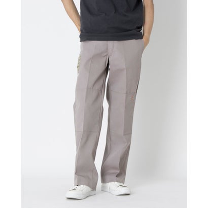 ディッキーズ Dickies ツイル ダブルニー ワークパンツ （股下30インチ） （シルバーグレー）
