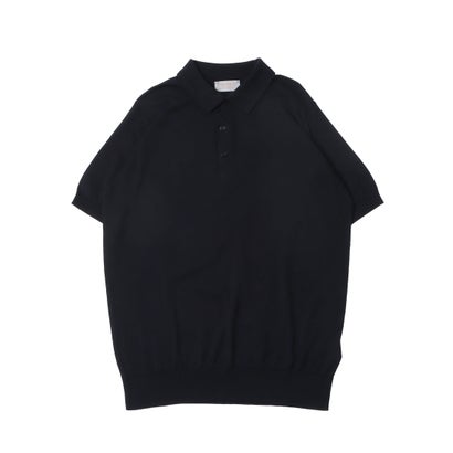 ジョンスメドレー JOHN SMEDLEY 半袖ポロシャツ （ブラック）