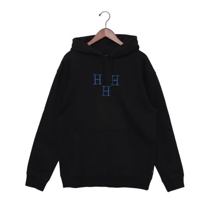 ハフ HUF HAT TRICK PULLOVER HOODIE (BLACK)|LOCOMALL(ロコンド公式ストア)