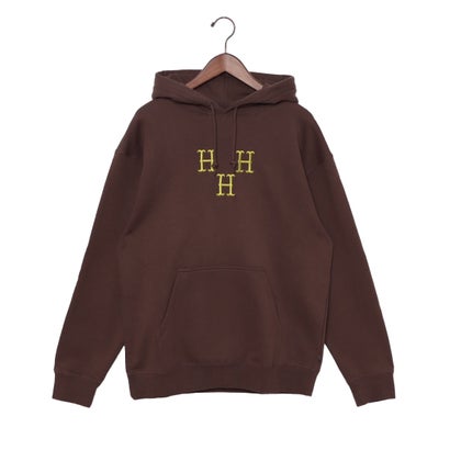 ハフ HUF HAT TRICK PULLOVER HOODIE (COFFEE)|LOCOMALL(ロコンド公式ストア)