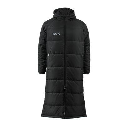 ガビック GAViC 中綿ロング厚地の外套 （BLK）