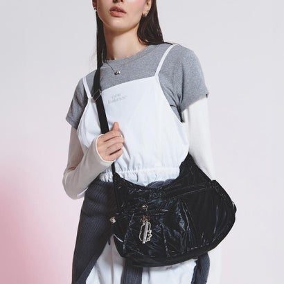 【外国で押さえる/日本未入荷】ニュー平衡にする New Balance Glossy Ribbon Hobo Bag V2