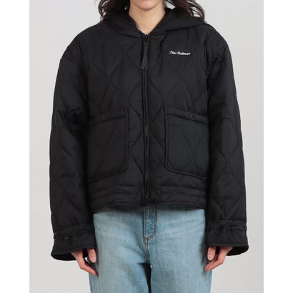 【海外限定/日本未入荷】ニューバランス New Balance W Hood quilted semi-crop padded jacket