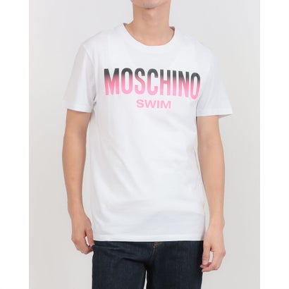 モスキーノ スイム MOSCHINO SWIM FLUO PRINT T-SHIRT （PINK）