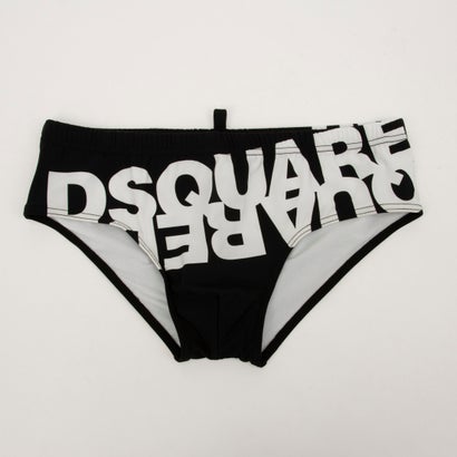 ディースクエアード Dsquared2 MIRROR LOGO SWIM BRIEF【返品不可商品】 （BLACK）