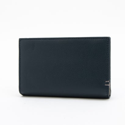 ノーブランド no brand 姫路レザーL字ファスナー財布 牛革 （ネイビー）