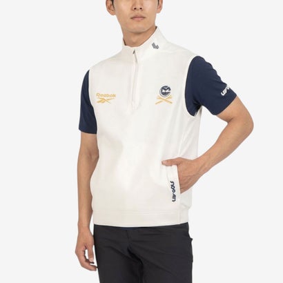 ジップ ゴルフ ベスト / 1/4 ZIP GOLF VEST (チョーク)|LOCOMALL(ロコンド公式ストア)
