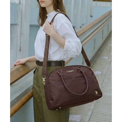 ユーエスポロアッスン U.S. POLO ASSN. 2wayナイロンボストンバッグ （ブラウン）｜LOCOMALL（ロコンド公式ストア）
