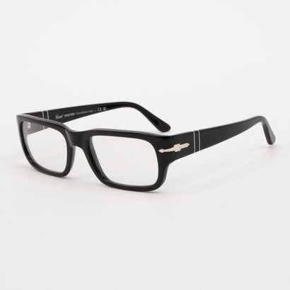 ペルソール Persol 調光 メガネ 眼鏡 サングラス レディース メンズ （ブラック）