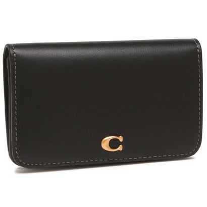 コーチ COACH カードケース エッセンシャル スリム カードケース ブラック レディース COACH CR990 B4BK （B4 BLACK）