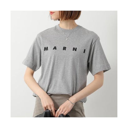 マルニ MARNI MARNI KIDS 半袖 ティーシャツ M002MV M00RF ロゴタイプ （0M923/薄墨色）