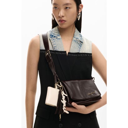 デシグアル Desigual ショルダーバッグ （赤銅色）