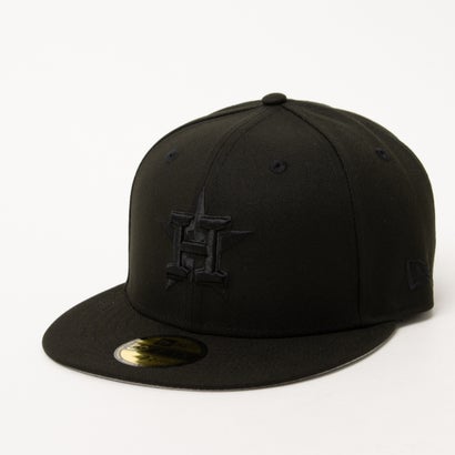 ニューエラ NEW ERA MLB BASIC 59FIFTY BLACK ON BLACK COLLECTION 帽子 （ヒューストン・アストロズ）