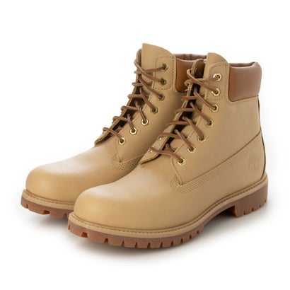 ティンバーランド Timberland TIMBERLAND PREMIUM 6 IN LACE WATERPROOF BOOT ブーツ （Mベージュフルグレイン）