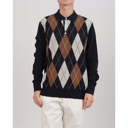トミー ヒルフィガー TOMMY HILFIGER アーガイルラグビーセーター （マルチ）