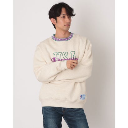 はやりっ児 Champion クルーネックスウェットシャツ （オートミール）