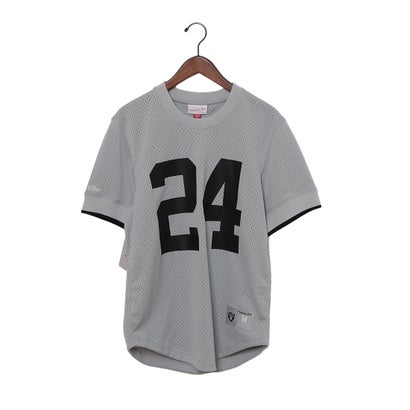 ミッチェルアンドネス mitchell & ness メッシュ クルーネック ロサンゼルス・レイダース チャールズ・ウッドソン ゲームシャツ （ロサンゼルス・レイダース）｜LOCOMALL（ロコンド公式ストア）