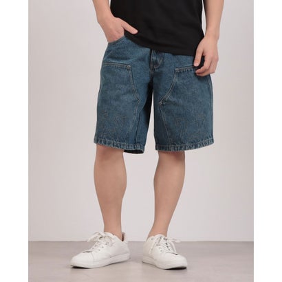 ハフ HUF CLASSIC H DOUBLE KNEE DENIM SHORT ショートパンツ （インディゴ）