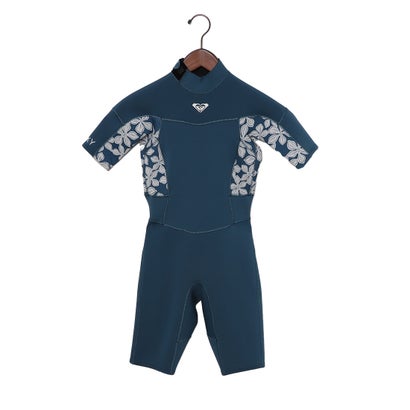 ロキシー ROXY GIRL 3/2 SWELL BZ SS SP 半袖春月背広 【返品不可商いもの】 （青碧）