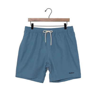 バブアー Barbour STAPLE LOGO 7 SWIM SHORTS スイムショーツ （フォースブルー）【交換・返品不可】｜LOCOMALL（ロコンド公式ストア） 8,360円