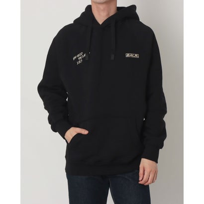 ボーラー BALR. THE CLUB BOX FIT HOODIE パーカー （ジェットブラック）