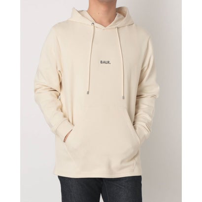 山高帽子 BALR. Q-SERIES REGULAR FIT HOODIE パーカー （白いこと白鳥） トップス-パーカー-メンズファッション
