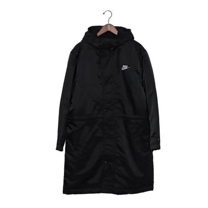 ナイキ NIKE FB7321 クラブ スタジアム パーカ アウター （ブラック×ホワイト）