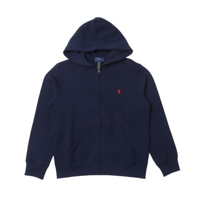 ラルフローレン RALPH LAUREN ボーイズライン ガールズラインコットンブレンドフリース フーディ パーカー （クルーズネイビー） トップス-レディースファッション-パーカー