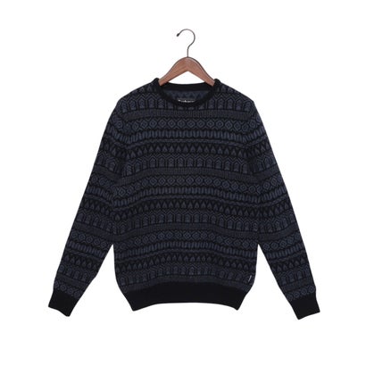 バブアー Barbour Stonebeck Fairisle Crew Neck Sweater ニット （ネイビー）