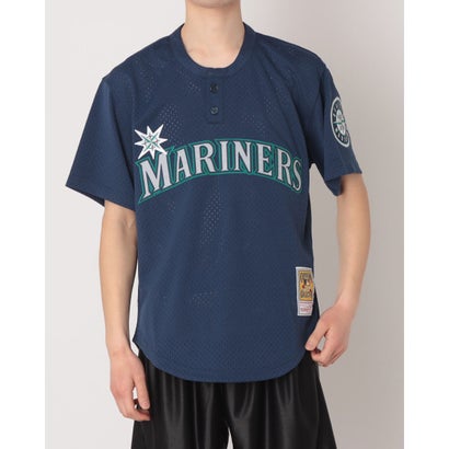 ミッチェルアンドネス mitchell \u0026 ness MLB AUTHENTIC ICHIRO SUZUKI SEATTLE MARINERS 2002 BP JERSEY 制服 （シアトルマリナーズ）