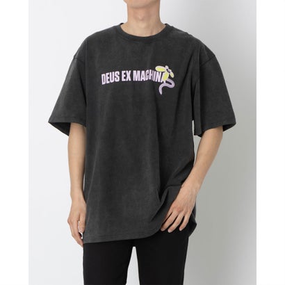 デウスエクスマキナ Deus ex Machina SURF SHOP S／S TEE 半袖Tシャツ （アンスラサイト）