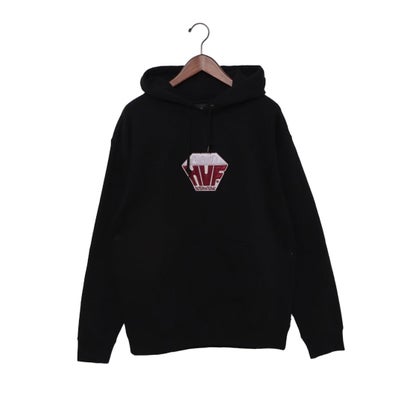 ハフ HUF BIG BLOCK P／O HOODIE パーカー （ブラック）
