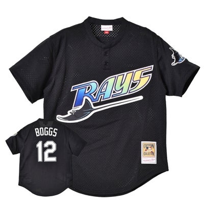 ミッチェルアンドネス mitchell & ness MLB AUTHENTIC WADE BOGGS TAMPA BAY RAYS 1998 JERSEY ユニフォーム (タンパベイ・レイズ)|LOCOMALL(ロコンド公式ストア)