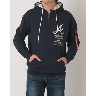 アルファ インダストリーズ ALPHA INDUSTRIES アルファインダストリーズ ファスナーパーカー （ジョージアの州都ブレーブス）