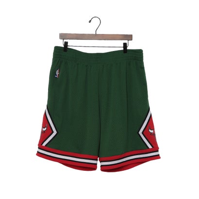 ミッチェルアンドネス mitchell & ness 8 NBA GREEN WEEK SWINGMAN SHORTS BULL 08-09 ショートパンツ （シカゴ・ブルズ）