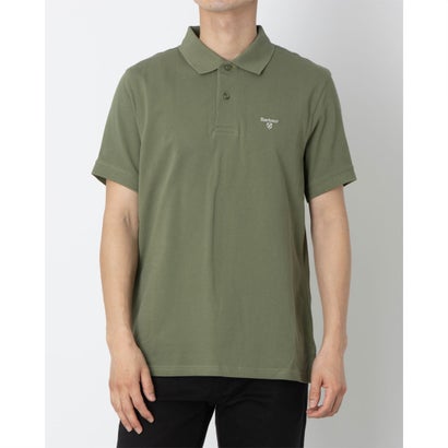 バブアー Barbour LIGHTWEIGHT SPORT POLO 半袖スポーツシャツ （バーントオリーブ）