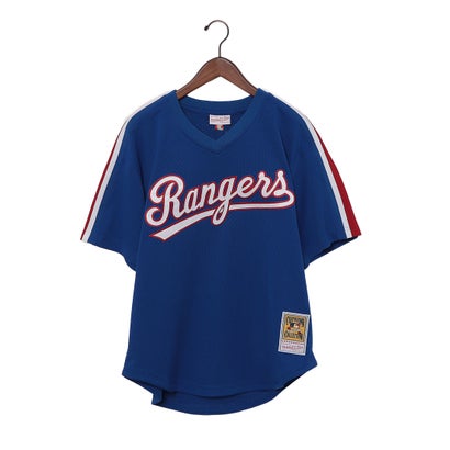 ミッチェルアンドネス mitchell & ness MLB AUTHENTIC NOLAN RYAN TEXAS RANGERS 1989 PULLOVER JERSEY ユニフォーム （テキサスレンジャーズ）