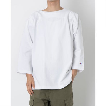 チャンピオン Champion ティーテンイレブン 3／4スリーブフットボールTシャツ 長袖Tシャツ （ホワイト）